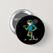 Badminton Frog Shuttle Poona  Ronde Button 5,7 Cm (Voorkant /achterkant)