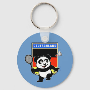 Badminton Germany Panda Sleutelhanger