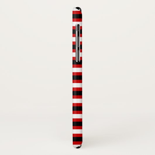 Badminton geschenken, racket en shuttle strepen Case-Mate iPhone case (Achterkant/links)