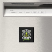 Badminton Gift Shuttle Racket Scientist Badminton Magneet (Insitu (Vaatwasser))