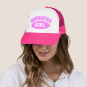 Badminton Girl Trucker Pet (In situ)