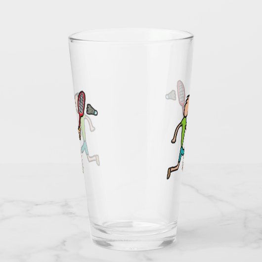 Badminton Glas (Rechts)