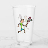 Badminton Glas (Voorkant)
