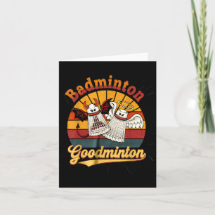 Badminton Goodminton Grappige Sport Humor  Kaart