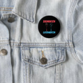 Badminton Goodminton Racket Meme  Ronde Button 5,7 Cm (In situ)