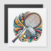 Badminton Grafiek (Voorkant / Achterkant)