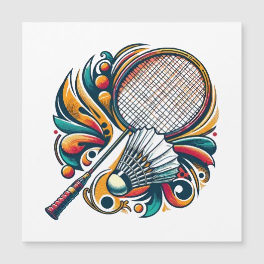 Badminton Grafiek (Voorkant)