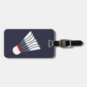 Badminton grafisch adres bagagelabel (Voorkant horizontaal)