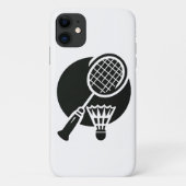 Badminton Grafisch Case-Mate iPhone Case (Achterkant)