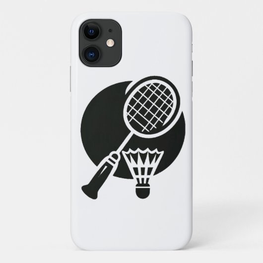 Badminton Grafisch Case-Mate iPhone Case (Achterkant)