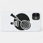 Badminton Grafisch Case-Mate iPhone Case (Achterkant (horizontaal))