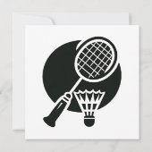 Badminton Grafisch Kaart (Achterkant)