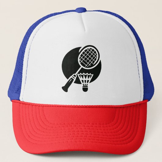 Badminton Grafisch Trucker Pet (Voorkant)