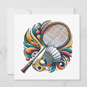 Badminton Graphic