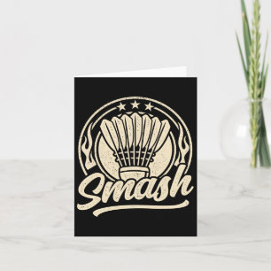 Badminton Graphic Badminton Player Shuttle Sports Kaart
