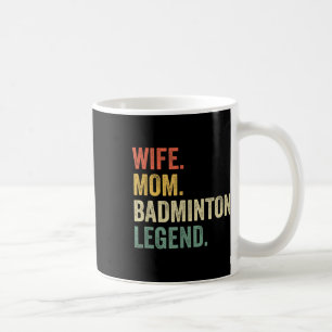Badminton Grappig Vrouw Moeder Legende Moeders Da Koffiemok
