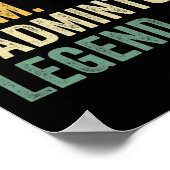 Badminton Grappig Vrouw Moeder Legende Moeders Da Poster (Hoek)