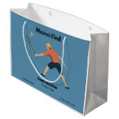 Badminton Groot Cadeauzakje (Achterkant Gekanteld)