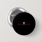 Badminton Hartslag Met Shuttle Voor Badminton Ronde Button 5,7 Cm (Voorkant /achterkant)