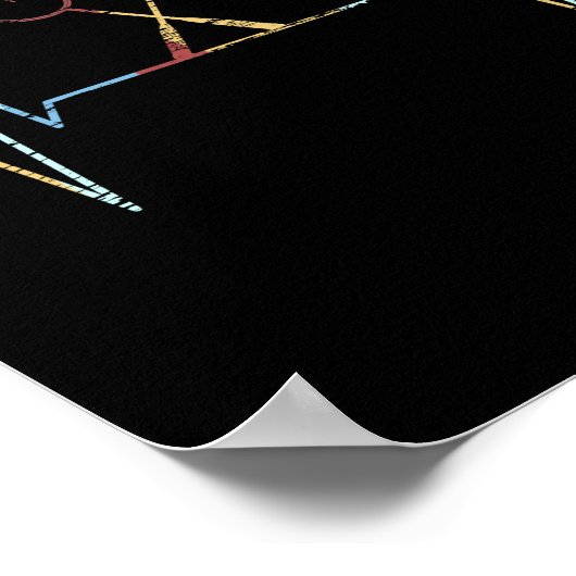 Badminton Heartbeat Poster (Hoek)