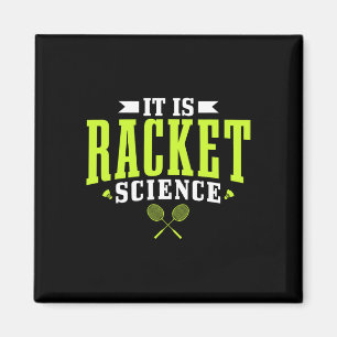 Badminton Het is een rakelet Science Man Vrouwen g Magneet