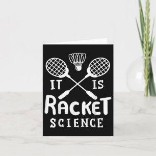 Badminton Het Is Racket Science Kaart