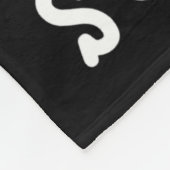 Badminton, het is racketwetenschap fleece deken (Hoek)