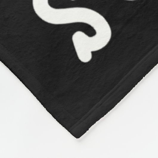 Badminton, het is racketwetenschap fleece deken (Hoek)