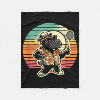 Badminton Hippo Shuttle Fleece Deken