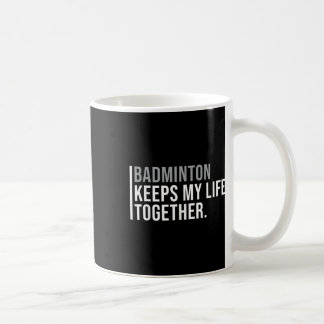 Badminton Hobby Badminton Speler Quote Koffiemok