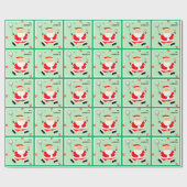 Badminton Holiday Gift Cadeaupapier (Vlak)