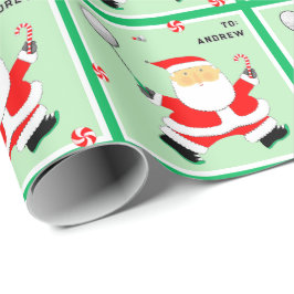 Badminton Holiday Gift Cadeaupapier