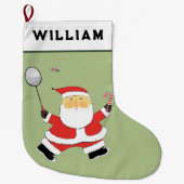 Badminton Holiday Gift Grote Kerstsok (Voorkant)