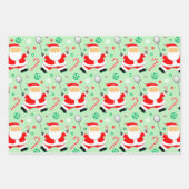 Badminton Holiday Gift Inpakpapier Vel (Voorkant)