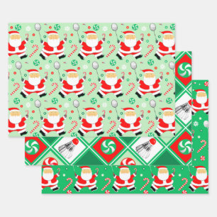 Badminton Holiday Gift Inpakpapier Vel