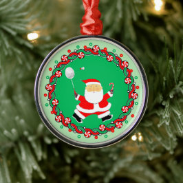 Badminton Holiday Gift Keramisch Ornament
