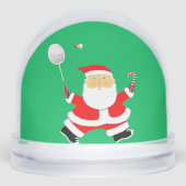 Badminton Holiday Gift Stocking Stuffer Sneeuwbol (Voorkant)
