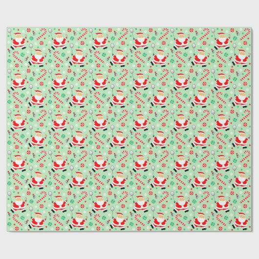 Badminton Holiday Gift Wrapping Paper Cadeaupapier (Vlak)