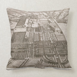 Badminton House in de provincie Gloucester, engra Kussen