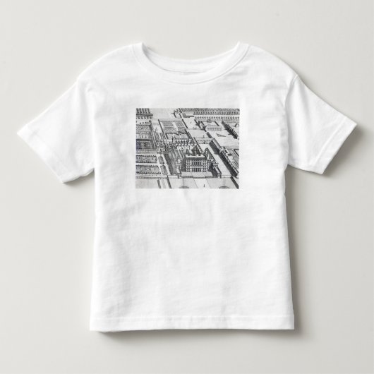 Badminton House in het graafschap Gloucester Kinder Shirts (Voorkant)