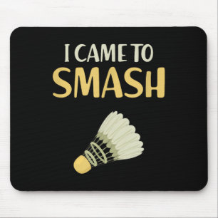 Badminton Humor Funny Shuttle Birdie Sport Muismat