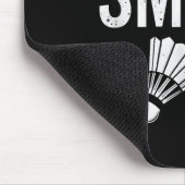 Badminton, ik kwam om de shuttle te slaan muismat (Hoek)