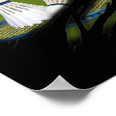 Badminton in mij ontwerp poster (Hoek)