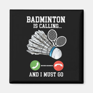 Badminton is aan het bellen, citaat van Birdie Magneet