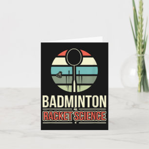 Badminton Is Racket Science Kaart