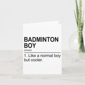 Badminton Jongen Zelfstandig Naamwoord Definitie S Kaart