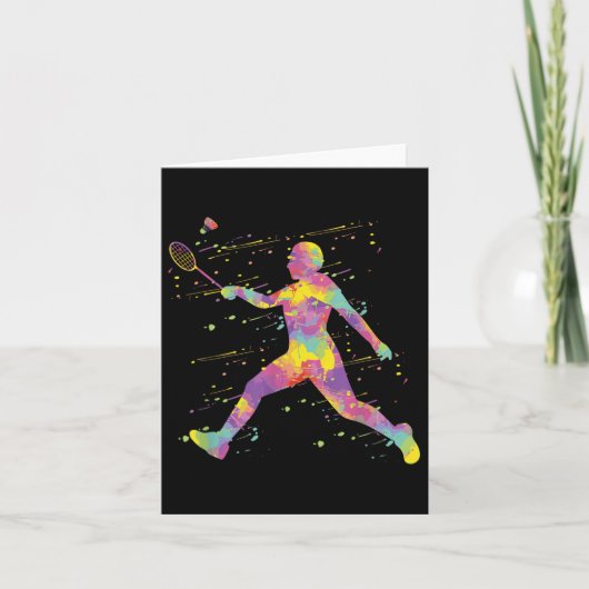 Badminton  kaart (Voorkant)