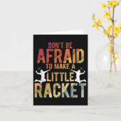 Badminton Kaart (Gele Bloem)