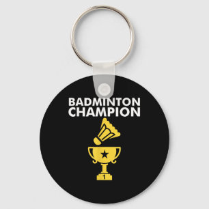 Badminton Kampioen Birdie Sleutelhanger