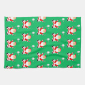 Badminton Kerst Keuken Handdoek (Horizontaal)